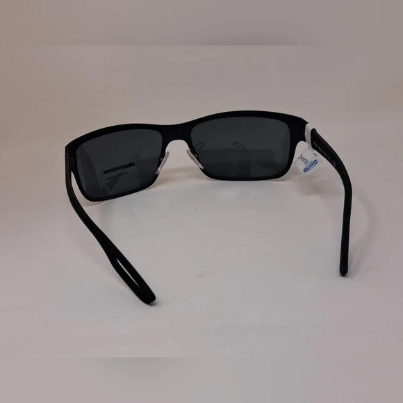 Prada Linea Rossa GT Sunglasses Black Matte Retainer Strap SPS 50Q 64-18-130 - Picture 8 of 12